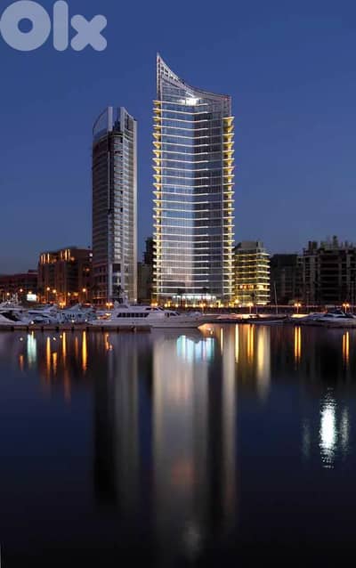 OPEN SEA VIEW IN MARINA TOWER - DOWNTOWN (600SQ) , (BT-1360)