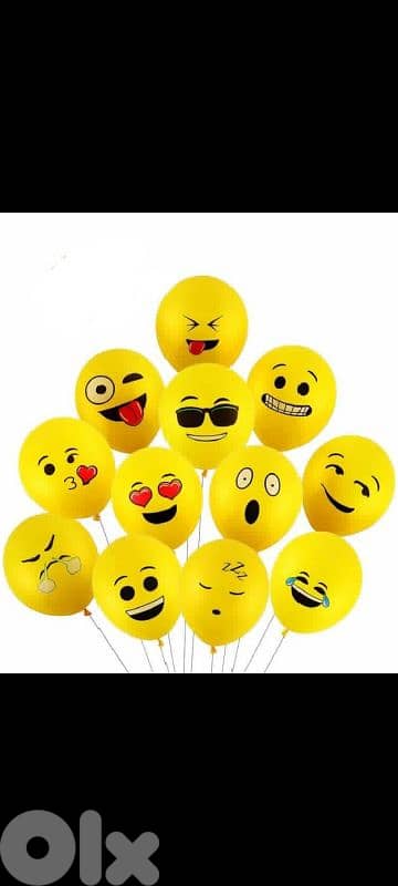 funny emoji party decoration