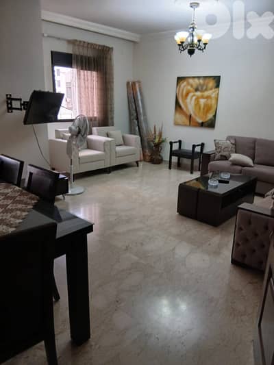 6 MONTHS FURNISHED 3 BEDS FOR RENT IN AIN EL REMMANEH, (ARR-137