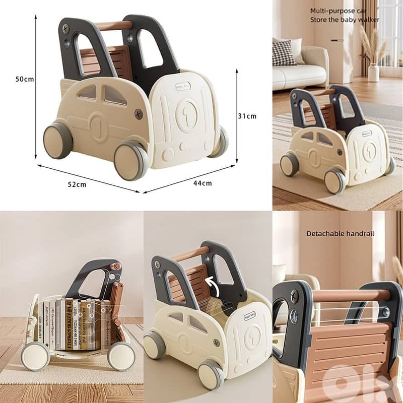Multi Purpose Baby Car Walker - مشاية سيارة للأطفال متعددة الأغراض 1