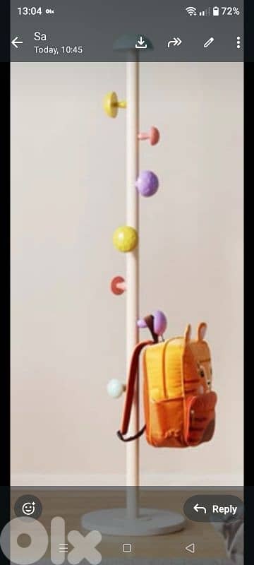 long wooden stand