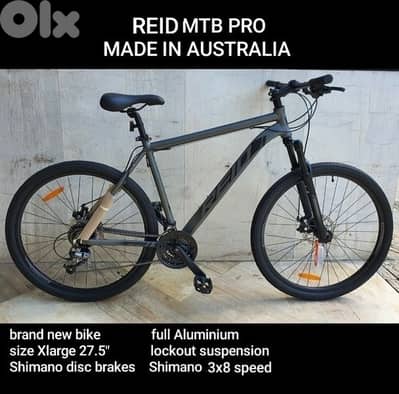 Reid MTB pro made in Australia (brand new)