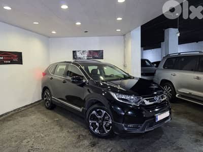 2017 Honda CRV EXL 2.4 Black/Black Company Source 1 Owner Like New!