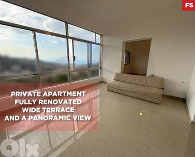 Fully Renovated, Panoramic View, terrace, ain el rihane REF#FS127769