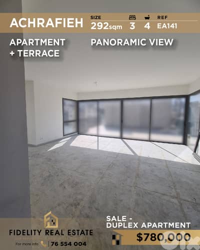 Apartment Duplex for sale in Achrafieh EA141 دوبلكس  للبيع في الأشرفية
