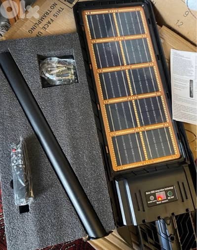 Bifacial Solar Street Light Double Solar Panel 400W