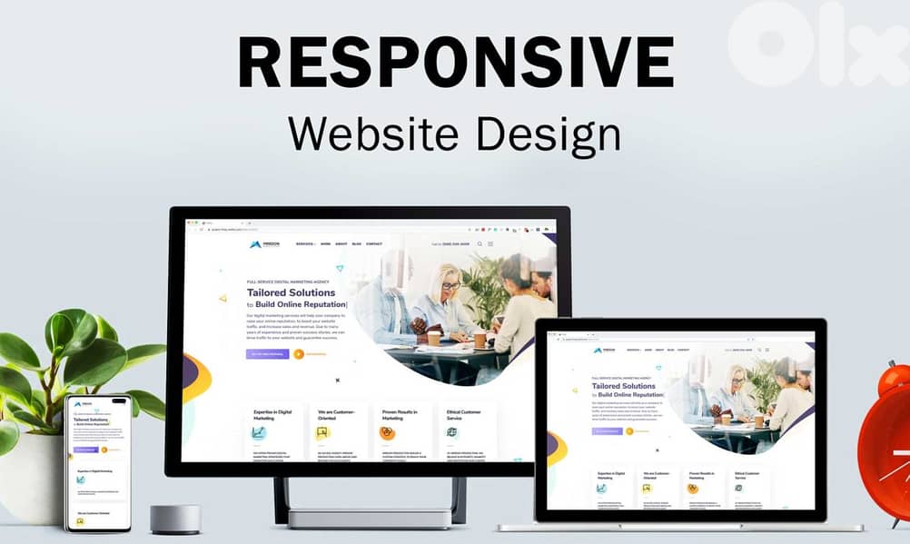 Responsive and Professional Website Development / pay upon delivery 1