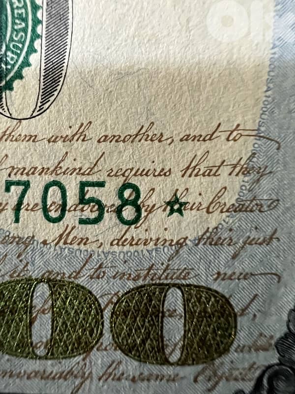 100$ star notes 2