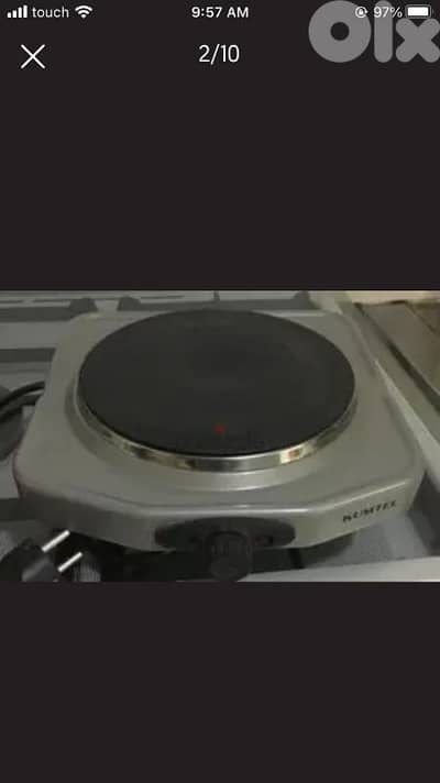 electric stove