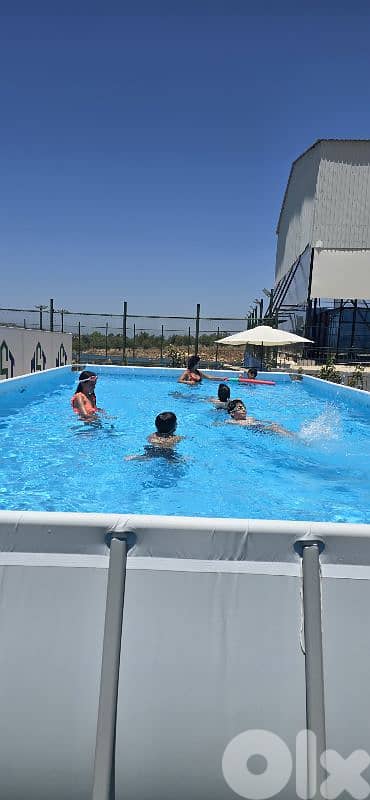 10x5m Prefab swimming pool in great condition and filter 3