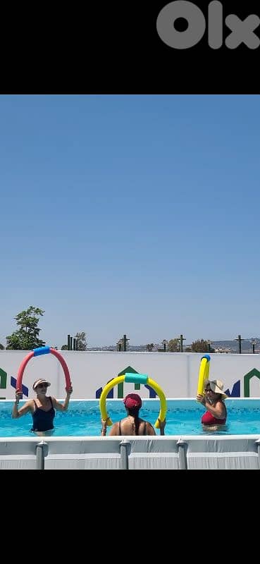 10x5m Prefab swimming pool in great condition and filter 6