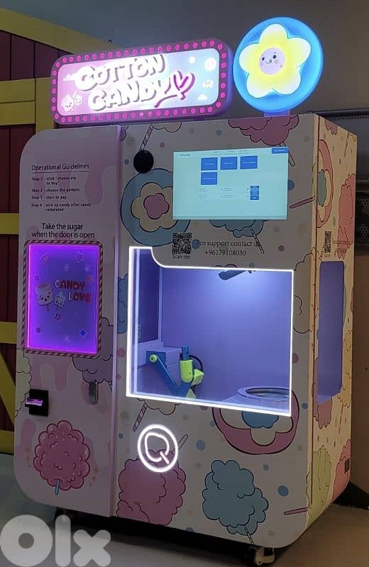 Cotton Candy Automatic Machine 2