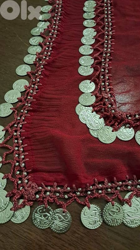 Belly dance hip scarf 1