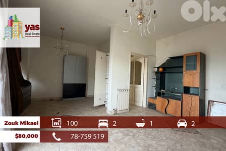 Zouk Mikael 100m2 | Cozy Apartment| Well Maintained | Catch | EH