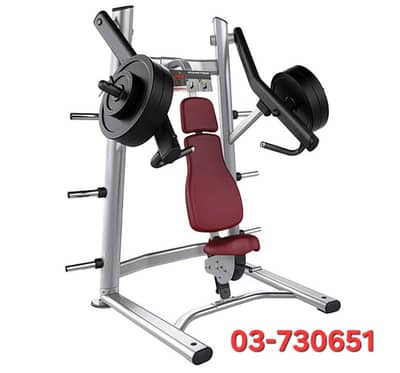 Incline chest press