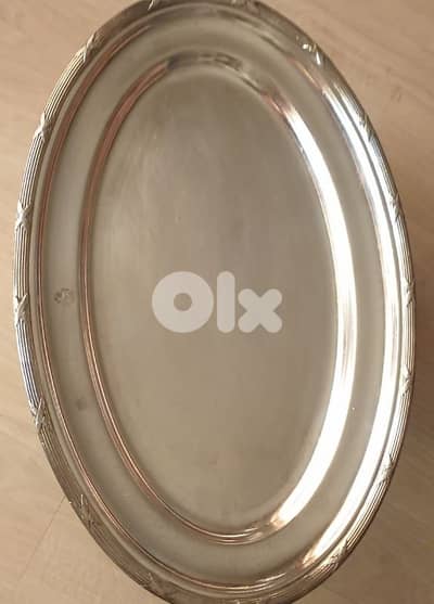 Big Silver Plate