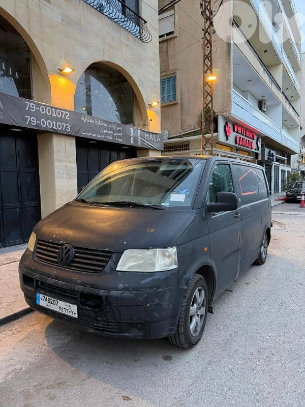 Van Volkswagen transporter T5 2005   فان فولسفاكن ترانسبورتر 3