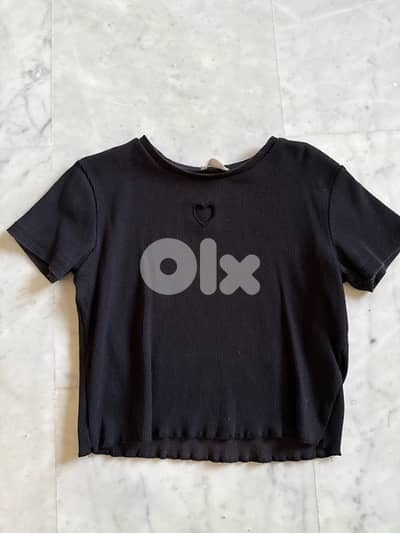 kotton kids black T-shirt 13-14 Y