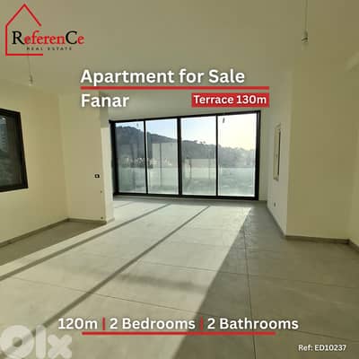 New Apartment with Terrace in Fanar بناء جديد + تراس في الفنار