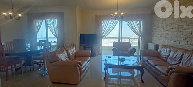3 MONTHS | SEA VIEW | 3 BEDROOMS | 2 BALCONIES | BEIT MERRY, (BMR-106)