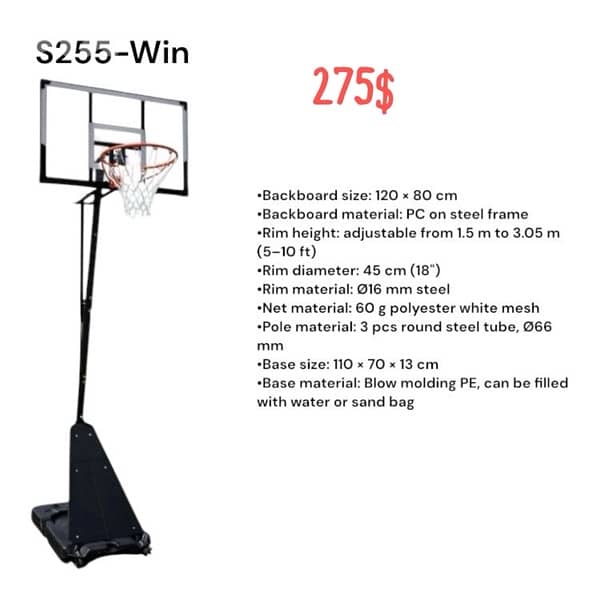 Basketball Hoops Models 4