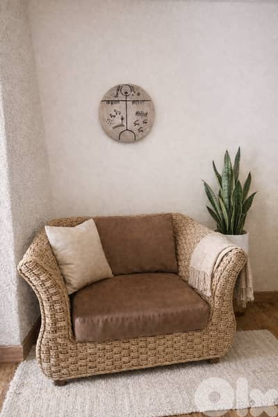 Armchair 1 seater. NEW feel. used