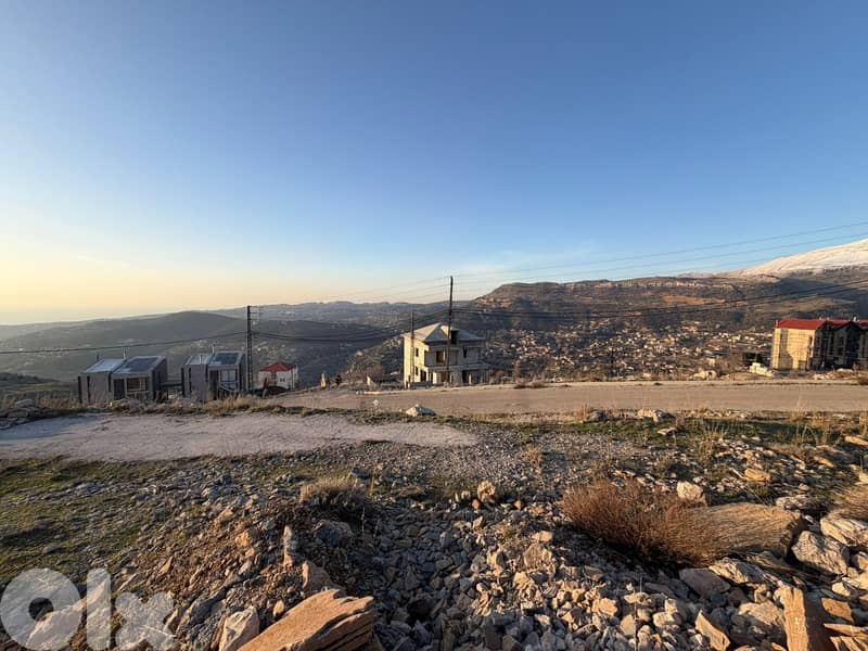 Land for Sale in Zaarour – 646 SQM أرض للبيع في زعرور 1
