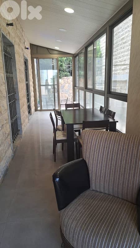 chalet for rent in zaarour furnished شالي للاجار في الزعرور 11