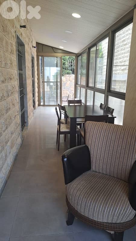 chalet for rent in zaarour furnished شالي للاجار في الزعرور 16