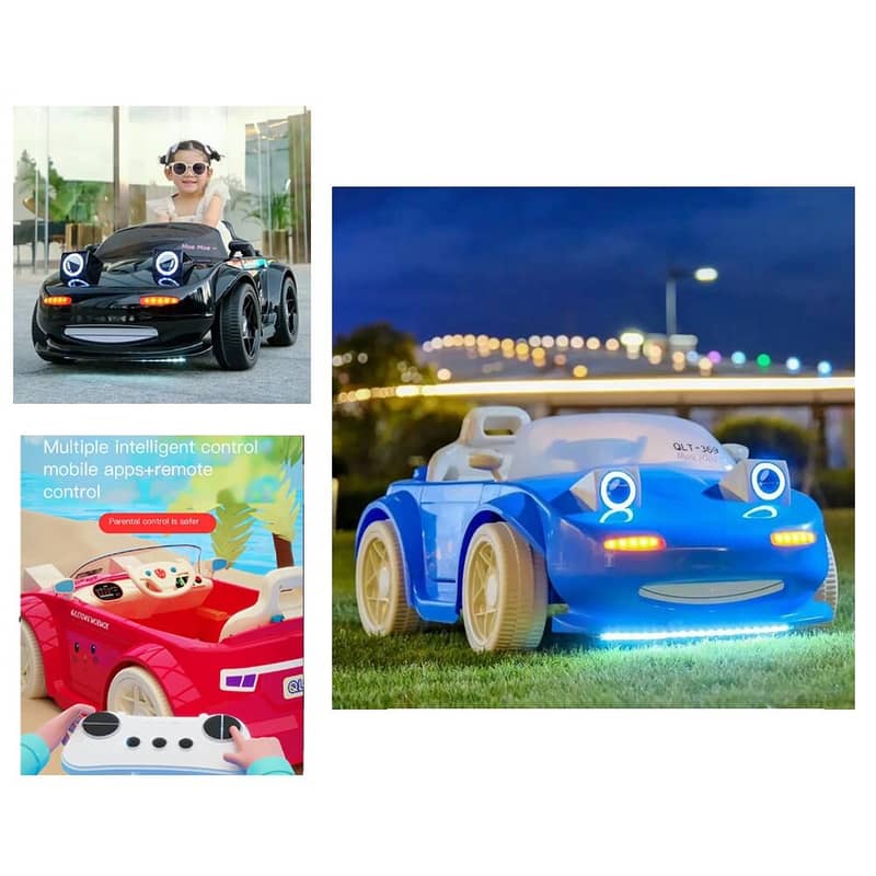 Electric LED Car For Kids Battery Operated 12V 4.5AH - سيارة كهربائية 1
