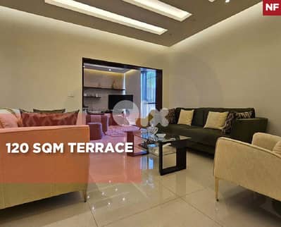 terrace, storage, elevator, 2 parking, Ballouneh/ بلونة REF#NF01778