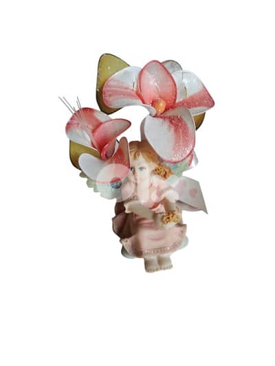 angel with rose