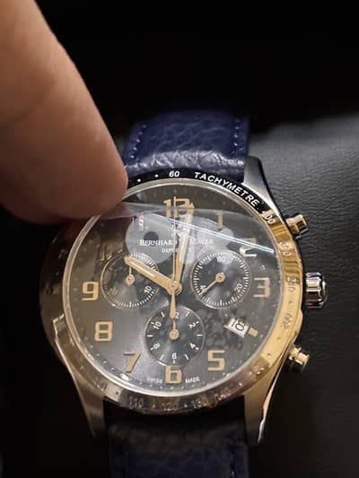 Bernhard H. Mayer Iris Chronograph – Deep Blue (Swiss Made) Bernard