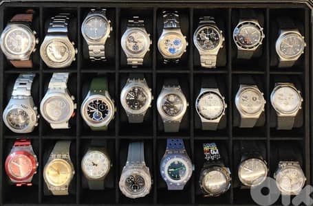 Rare swatch collection swiss made