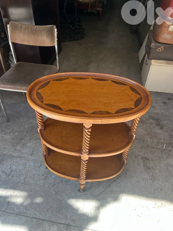 frensh table trolly antique ترولي عرباي طاولة فرنسية مميزة جداا روعة 1