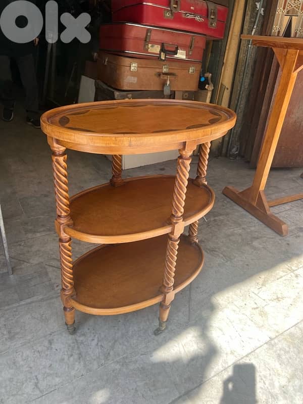 frensh table trolly antique ترولي عرباي طاولة فرنسية مميزة جداا روعة 2