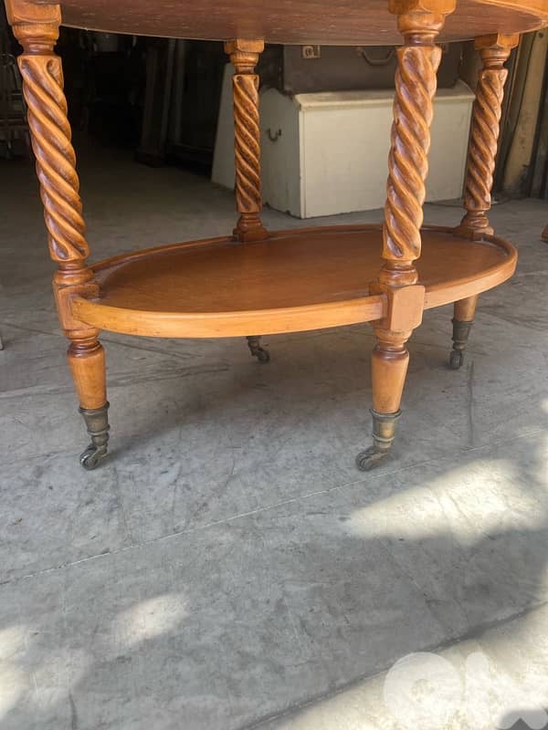 frensh table trolly antique ترولي عرباي طاولة فرنسية مميزة جداا روعة 3