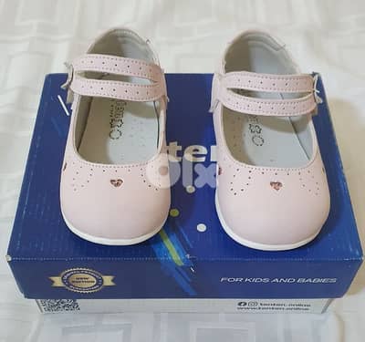 Babyshoes Pink original leather&used onetimeonly size 21 ashrafiye 12$
