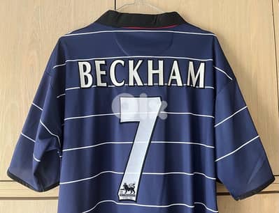 Manchester United 2000 THIRD jersey umbro beckham 7