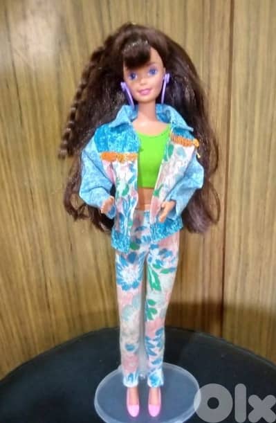 PAINT 'N DAZZLE TERESA Mattel 1993 +her own outfit+shoes Great doll=41