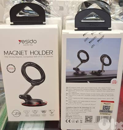 YESIDO MAGNET HOLDER STRONG RING MAGNET IP12-16 DEVICES C218