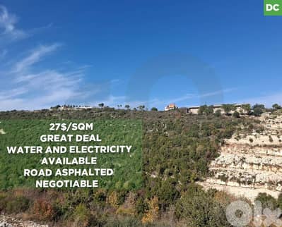 Land for Sale in Batroun – Jrebta/جربتا – البترون ! REF#DC131834 !