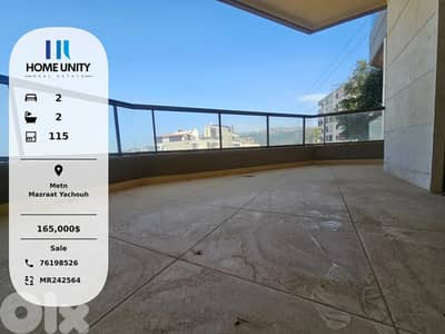 apartment for sale in Mazraat Yachouh, Metn