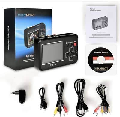 DIGITNOW Video Capture Vhs to Digital Converter Records Video Tapes.