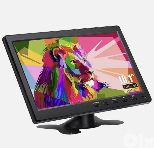 Portable Monitor 10"  LCD Display Screen AV VGA HDMI Input for PC DSLR 10