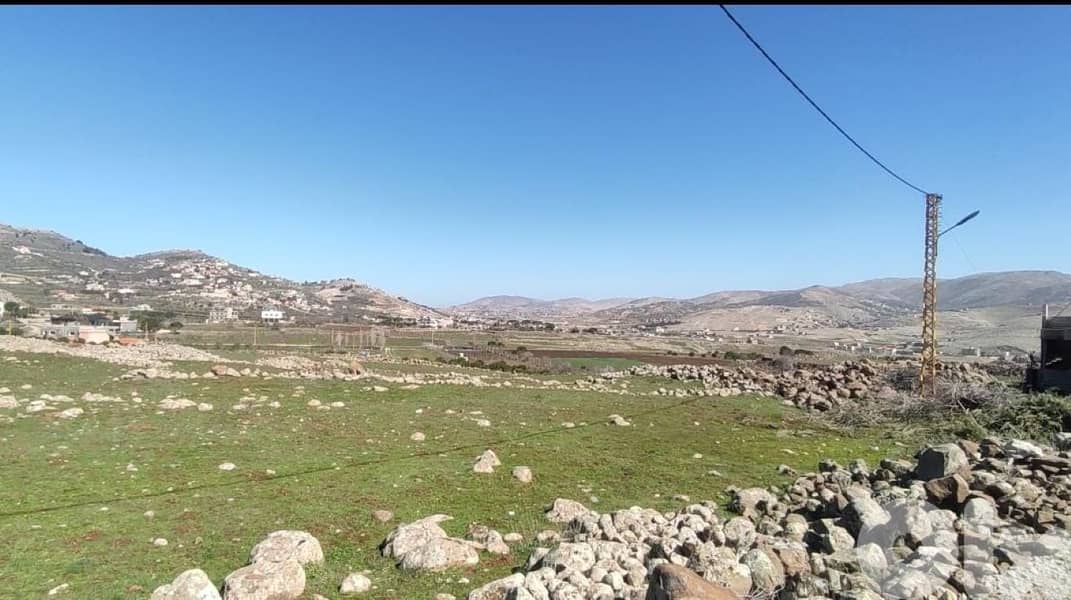 1350 Sqm Land For Sale In Rachaya El Wadi ارض للبيع في رشيا الوادي 1