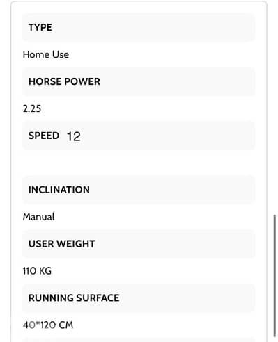 Fitness Treadmill