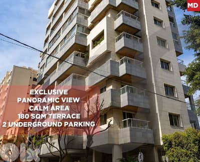 Penthouse / Terrace City & Moutain view in adlieh/العدلية REF#MD120087