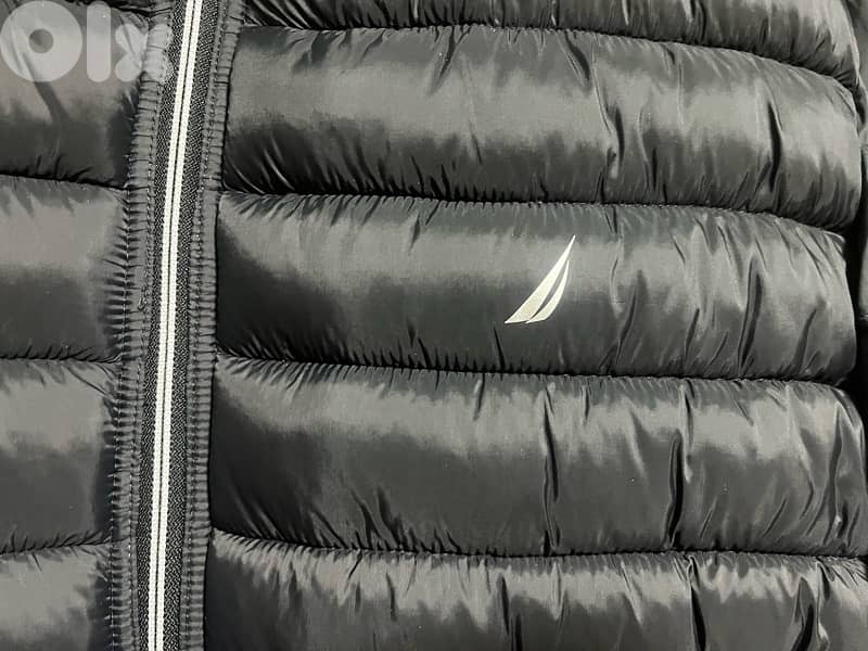 nautica black jacket 1