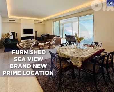 sea view, furnished, 2 Underground Parking, Harissa/حريصا REF#ST134435